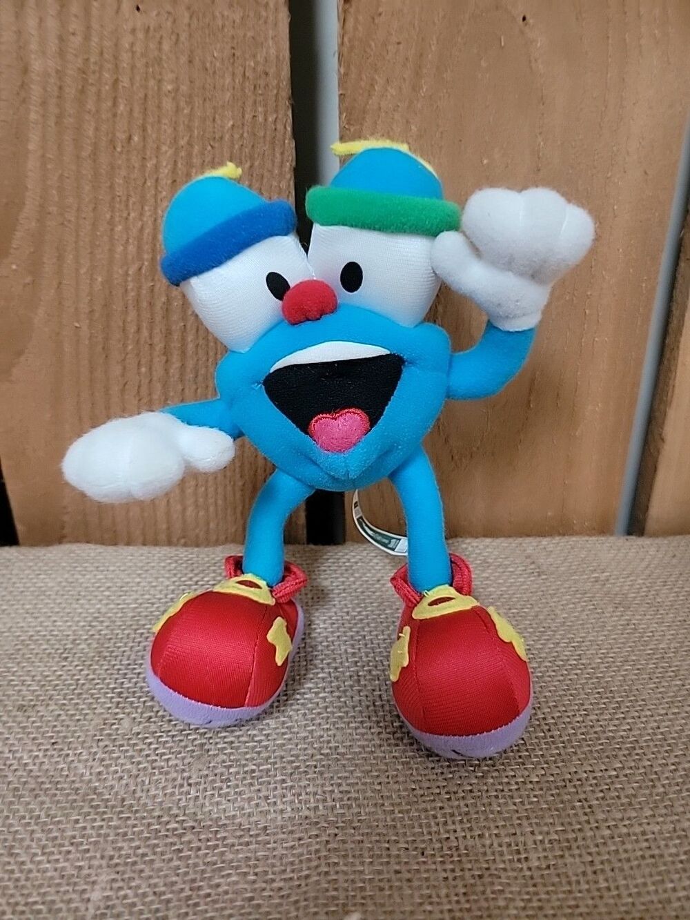 Vintage 1996 Atlanta Olympics Mascot Izzy 10" Plush Stuffed Toy Doll